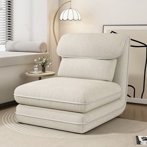 1인용 쇼파  조절 등받이 안락 의자 분리식 침대겸 좌식의자 리클라이너