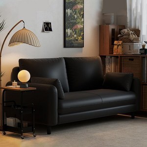 심플하고 편안한 1인용소파 2인용소파 거실 인테리어 가죽쇼파