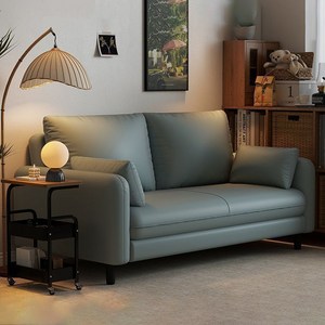 심플하고 편안한 1인용소파 2인용소파 거실 인테리어 가죽쇼파