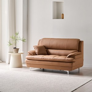 삼익가구 에클레르 프리미엄 2인용 가죽 소파 방문설치