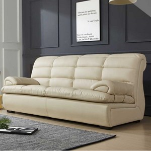 플로바움 바브린노 3인용 쇼파 가죽3인소파 방문설치소파, 아이보리(S317)