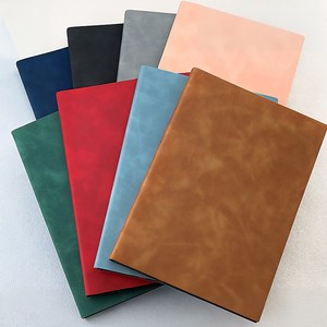 부드러운 스웨이드풍 가죽노트 (A5 / 100매), 1개, 그린