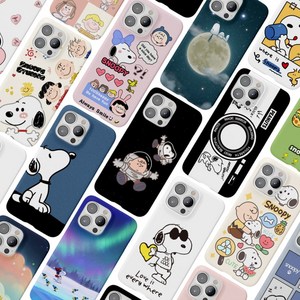 전기종 스누피 하드 케이스 AT-M130 키즈폰 X커버5 A15 A24 A25 A34 A35 A54 와이드7