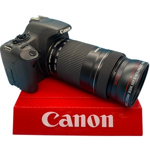 [관부가세포함] 18-55mm 렌즈가 장착된 캐논 Canon EOS Rebel 에벨 T100 DSLR 카메라