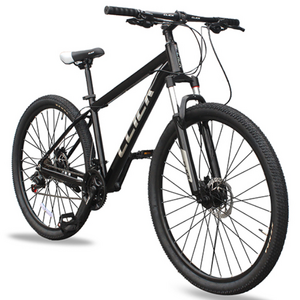 클릭 토브27.5D 27.5인치 알루미늄 유압식디스크브레이크 MTB 자전거 미조립, 유광블랙/미조립, 1개, 180cm