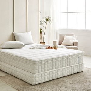 (황실침대) 허리통증에 좋은 탄탄한 숙면 유로탑 매트리스 화이트 방문설치배송, 중간 단단함, 30cm