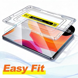 갤럭시 탭 A11/A9/S11/S10/S9 울트라 플라스 FE Lite 호환 자동 먼지제거 강화유리 보호필름, 1개, 투명