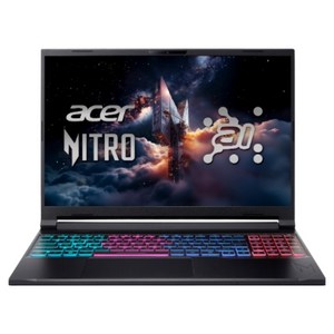 에이서 2025 니트로 V 16S 라이젠7 라이젠 200 시리즈 지포스 RTX 5050, 블랙, ANV16S-41-R9SV, 512GB, 16GB, Free DOS