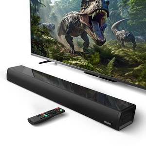 TUANTI 서브우퍼내장 2채널 100W 고출력 ARC USB DAC 기능탑재 블루투스 스피커 tv사운드바