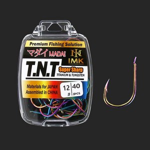 IMK 티탄늄 텅스텐 합금 참돔 마다이 바늘 덕용