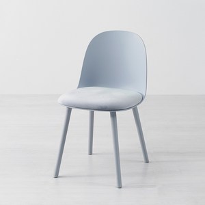 모던 인테리어 의자 벨벳 쿠션 카페 파스텔 식탁의자