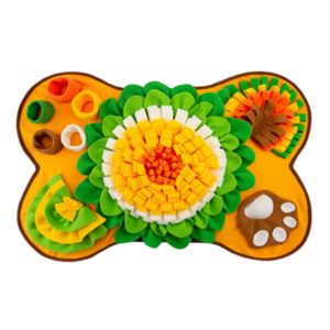 몽이네 노즈워크 매트 담요 애견 강아지 장난감 분리불안 놀아주기 놀이터, 1개