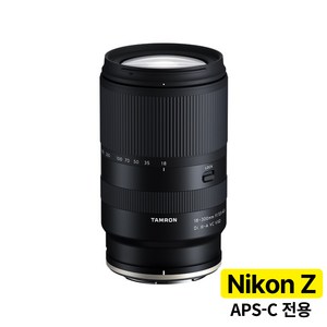 [정품등록시 3만 포인트 3년 보증] 탐론 18-300mm F/3.5-6.3 Di III-A VC VXD B061 니콘 Z마운트(APS-C/크롭) 렌즈, 단일상품