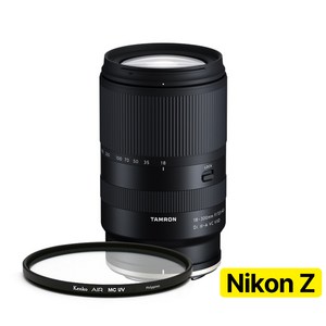 [정품등록시 3만 포인트 3년 보증] 탐론 18-300mm F/3.5-6.3 Di III-A VC VXD B061 니콘 Z마운트 + 겐코 AIR MCUV 67mm, 단일상품
