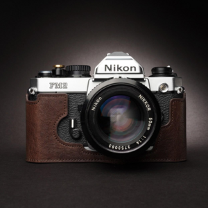 TP [스트랩-증정] 니콘 FM2 카메라 소가죽 속사케이스 f-m2
