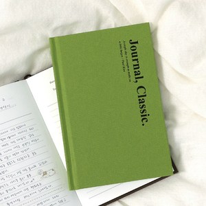 클랙식 저널 일기장 양장 일기 노트 데일리 다이어리