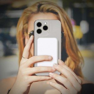 각인 UV컬러인쇄 무선 맥세이프 보조배터리5000 C타입 판촉 단체 선물