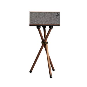 원목 플로어 스탠딩 스피커 스탠드 블루투스 연결 USB 지원 고음질 홈오디오 인테리어용