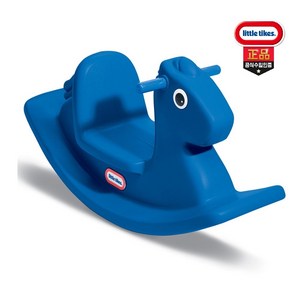 [ 리틀타익스 ] 리틀 흔들말 블루핑크 택1  유아목마 시소놀이 아기흔들목마