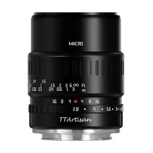 티티아티산 40mm F2.8 후지필름 X마운트 매크로 렌즈 TTArtisan