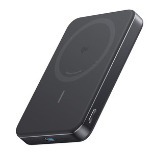 앤커 맥고 파워뱅크 10000mAh 30W 무선충전 보조배터리 A1664, 블랙, A1664