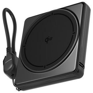 어반어스 QI2 15W 미니 스퀘어 LCD 맥세이프 고속 보조배터리 5000mAh C타입