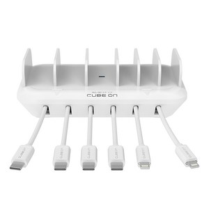 큐브온 올 퀵차지 6포트 고속 멀티 충전기