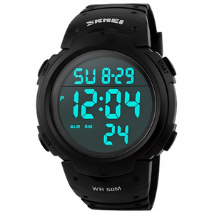 스포츠시계 군인시계 50M 방수 손목시계