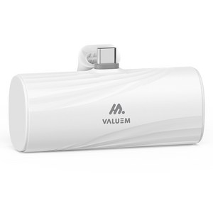 밸류엠 일체형 미니 도킹형 보조배터리 4000mAh D1 C타입