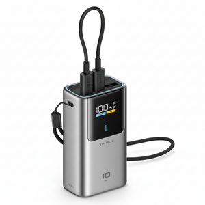 쿡테크 10 mini 파워뱅크 10000mAh 55W 고속 충전 미니 보조배터리/ 삼성 45W 보조배터리/여행용 기내반입, PB1055