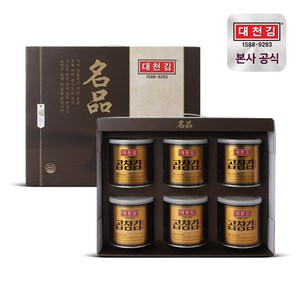 대천김 명품 캔김 세트 30g 6캔