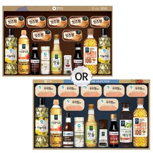 청정원 종합 16호 선물세트 쇼핑백 구성 추석 선물세트