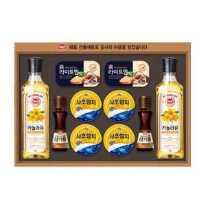 사조 해표 안심특선 E-S2호 선물세트