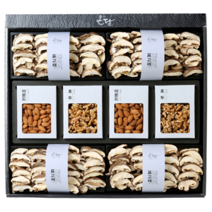 온담 마음담은 꽉찬 견과표고 혼합세트, 1세트