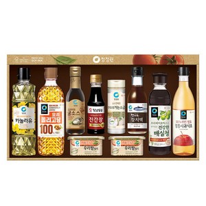 청정원 행복 12호 + 쇼핑백 세트, 1세트