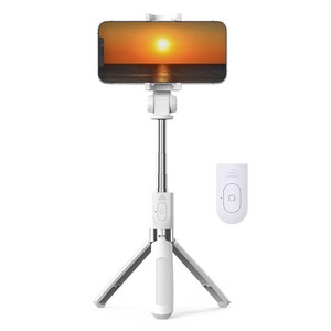 모디스 휴대폰 미니 삼각대 셀카봉 + 무선 블루투스 리모컨 세트
