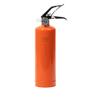 아이나비허브 휴대용 자동차겸용 가정용 디자인형 소화기 + 스트랩 세트 ISFE-L01, 1.45kg, ORANGE, 1개