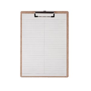 A4 클립보드 양면 수학노트 2p, 혼합색상, 1개