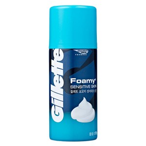 질레트 포오미 센서티브 스킨 쉐이빙 폼