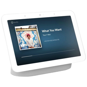 구글 네스트 허브 2세대 한글정발 무료배송 Ai스피커 블루투스 인공지능 음성인식 유튜브 뮤직, 네스트 허브 GEN2 화이트초크