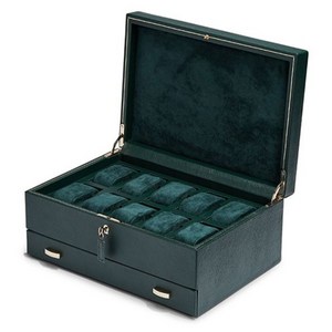 울프 1834 브리티쉬 레이싱 10구 시계 주얼리 보관함