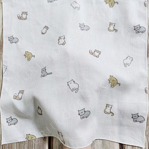 국산 순면 무형광 가제 엠보면 나염 손수건 총20장, 30.냐옹이20장, 1세트