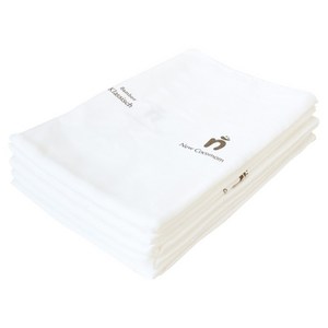 플라팜 유아용 뉴코코맘 대나무 천기저귀, 화이트, 5개