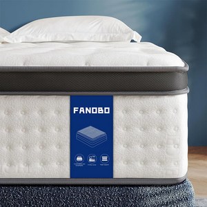 FANOBO 매트리스 포켓스프링 토퍼매트리스 침대 바닥 매트리스, 30cm