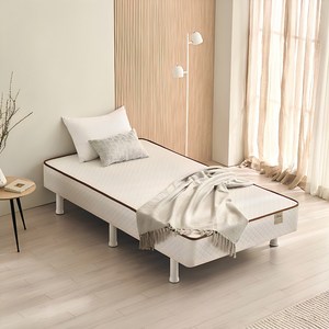 삼익가구 탄탄한 본넬스프링 일체형 침대 매트리스 화이트 방문설치