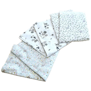 트리베어 무형광 신생아 천 기저귀 목욕타올 출산선물 5P, 5개, 토끼정원