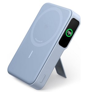 앤커 맥고 Qi2 파워뱅크 10000mAh 15W 보조배터리 A1654, 단일상품, 블루