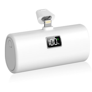 YINTO 도킹형 고속충전 PD 20w 일체형 휴대용 미니 보조배터리 8핀