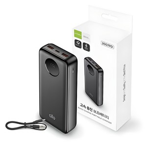 알로코리아 고속충전 보조배터리 C타입 20000mAh