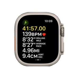 기업렌탈제품 APPLE 워치 울트라 49mm Cellular 내추럴 티타늄/호환스트랩/충전케이블포함